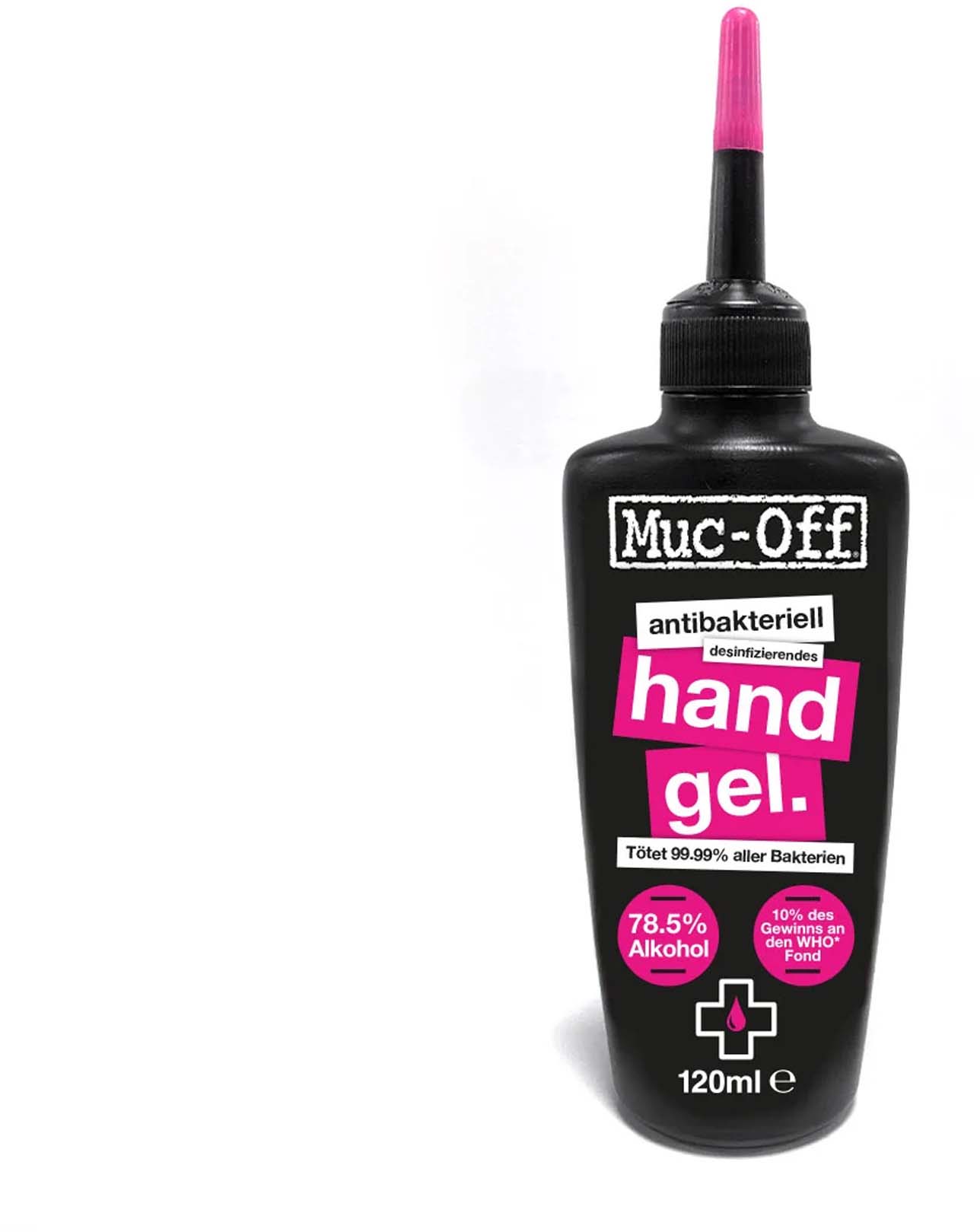 Muc-Off Antibakterielt desinfektionshåndgel 120 ml