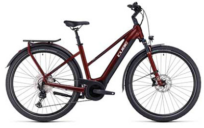 Klik her for at se Cube-elcykler med trapezformet stel.