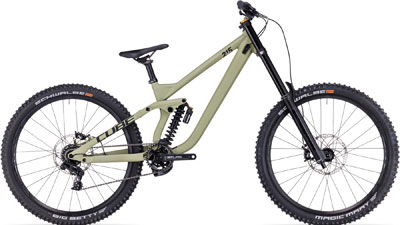 Cube TWO15 Race 27,5 tommer mountainbike i lysegrøn.