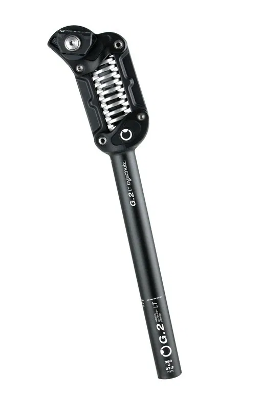 By Schulz Fjedersadelpind G.2 LT, Ø31,6 mm, 380 mm, sort, medium 60-85 kg